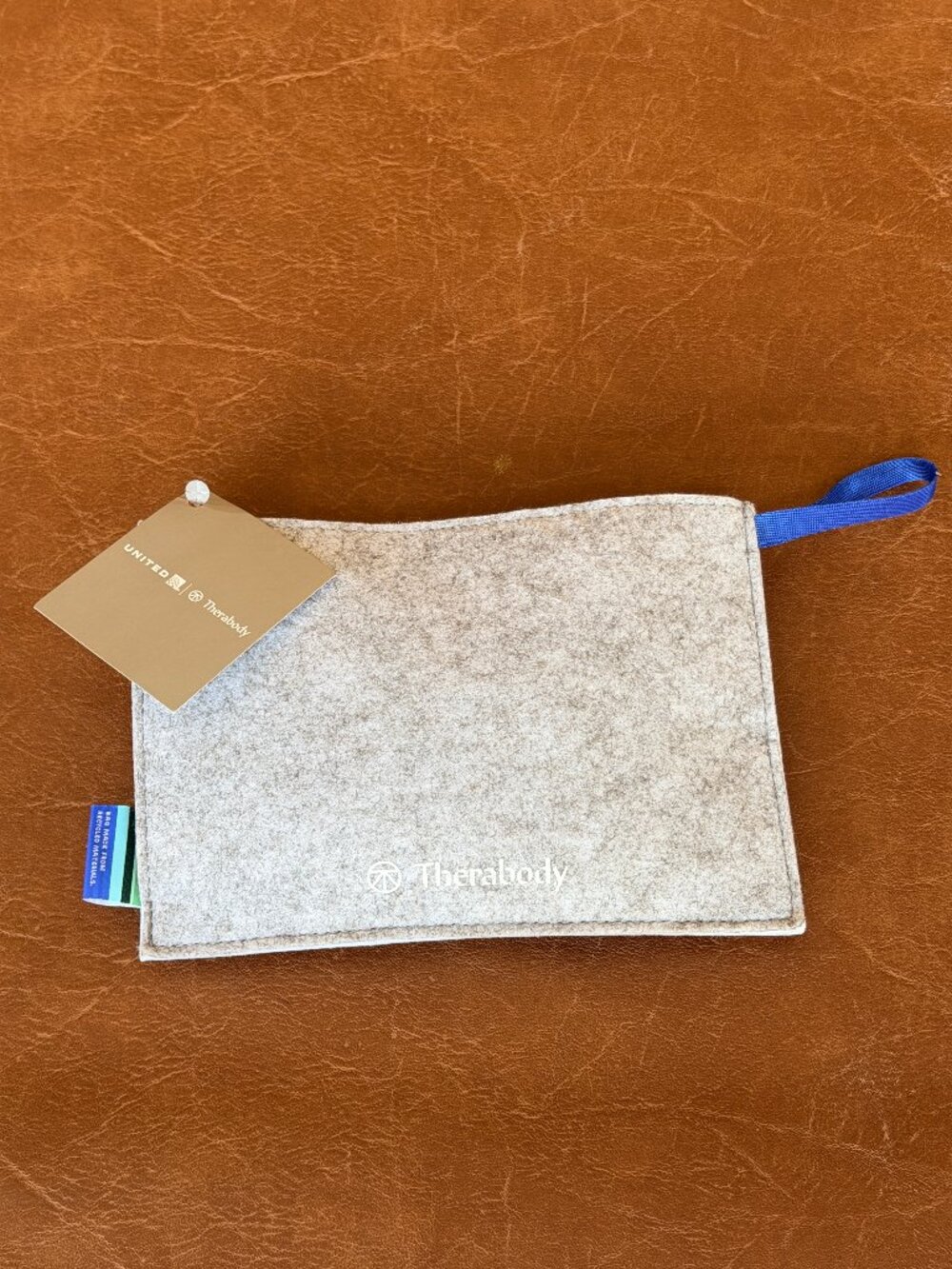 The United Airlines Therabody Polaris Business Class Amenity Kit